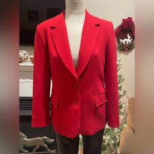 Beautiful Red Blazer/Jacket. Size 8